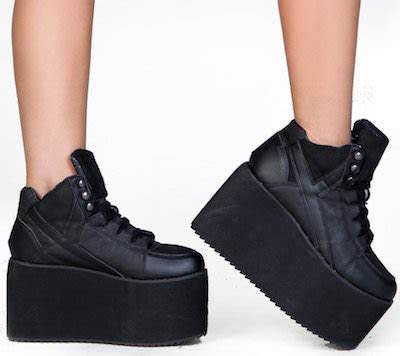 really high platform shoes